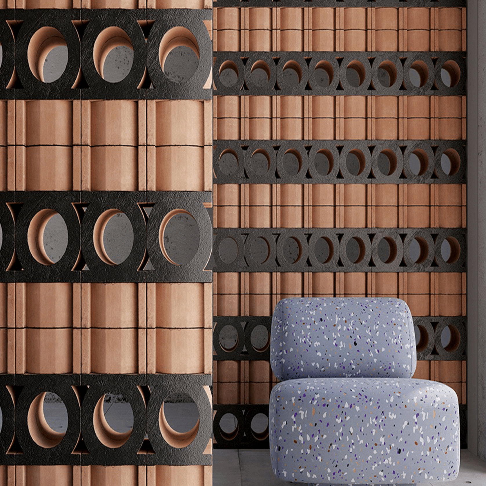 Mutina – Jali Wall Decor Tile gallery detail image