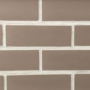 Taupe brick tiles