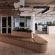 Aluminium brick tiles