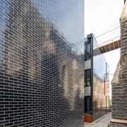 Black Glazed tiles, Church On Napier