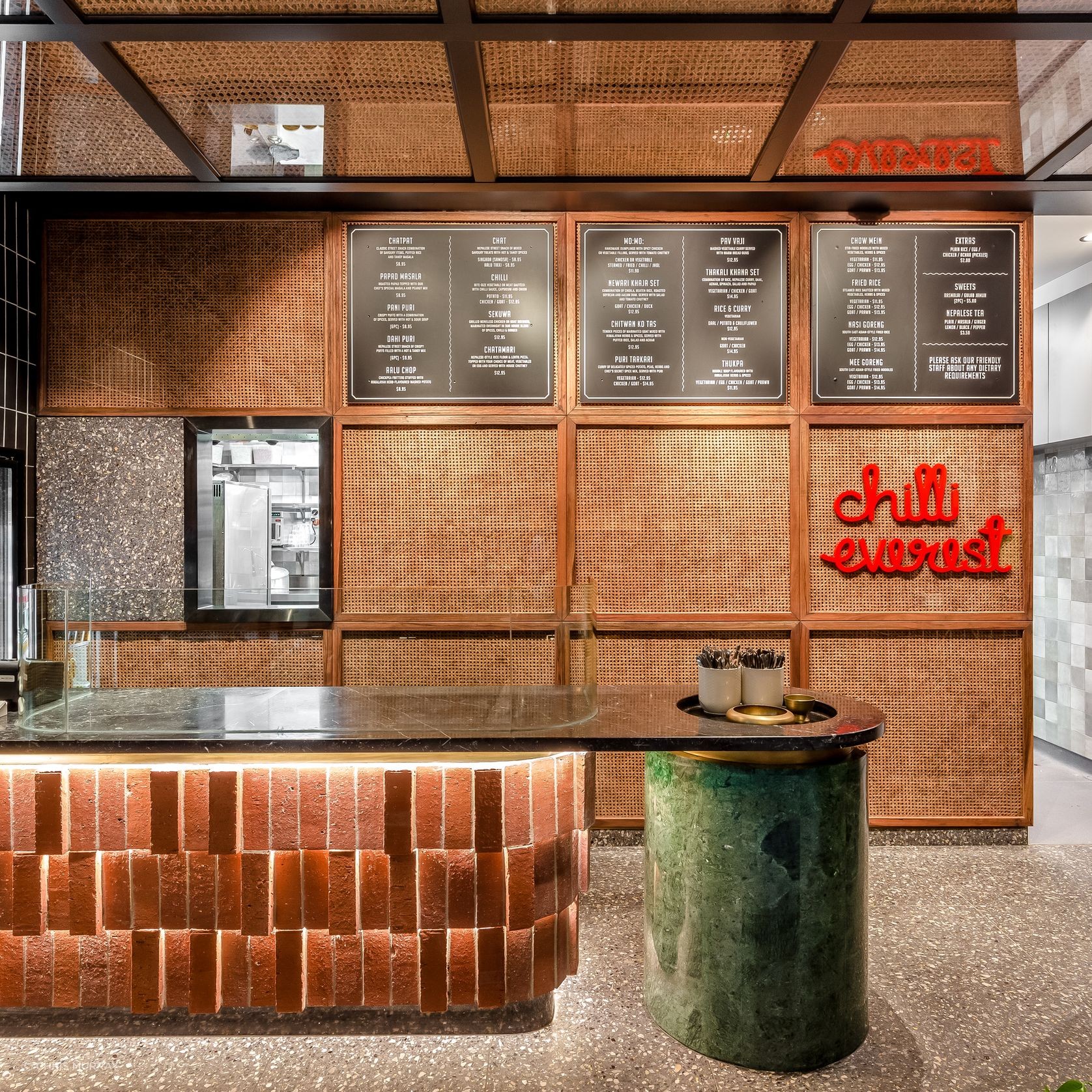 Rustic Red brick tiles