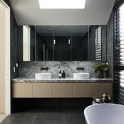 Grey granite tiles, Kerford House
