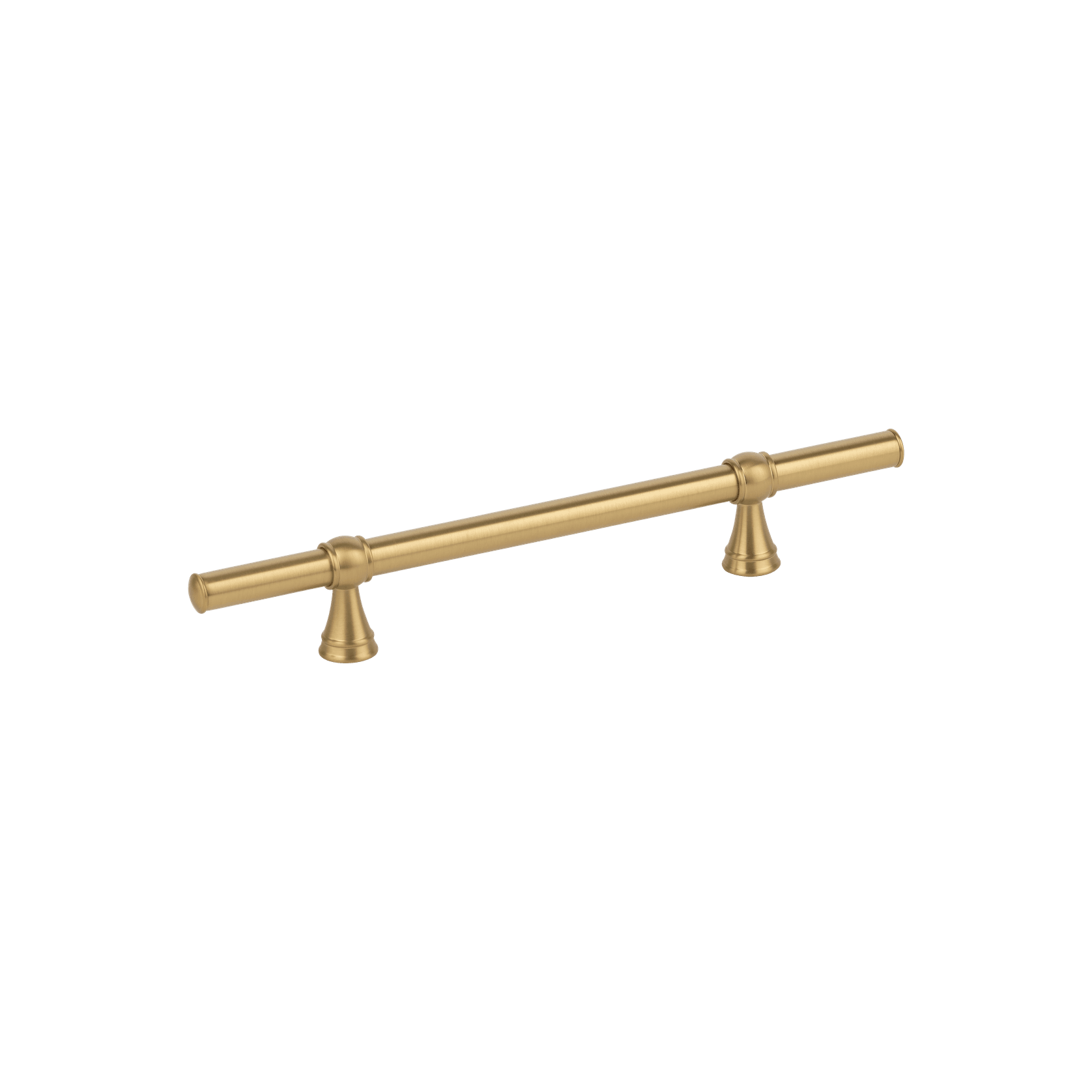 Kingsley Adjustable Cabinetry Pull | Brushed Brass gallery detail image