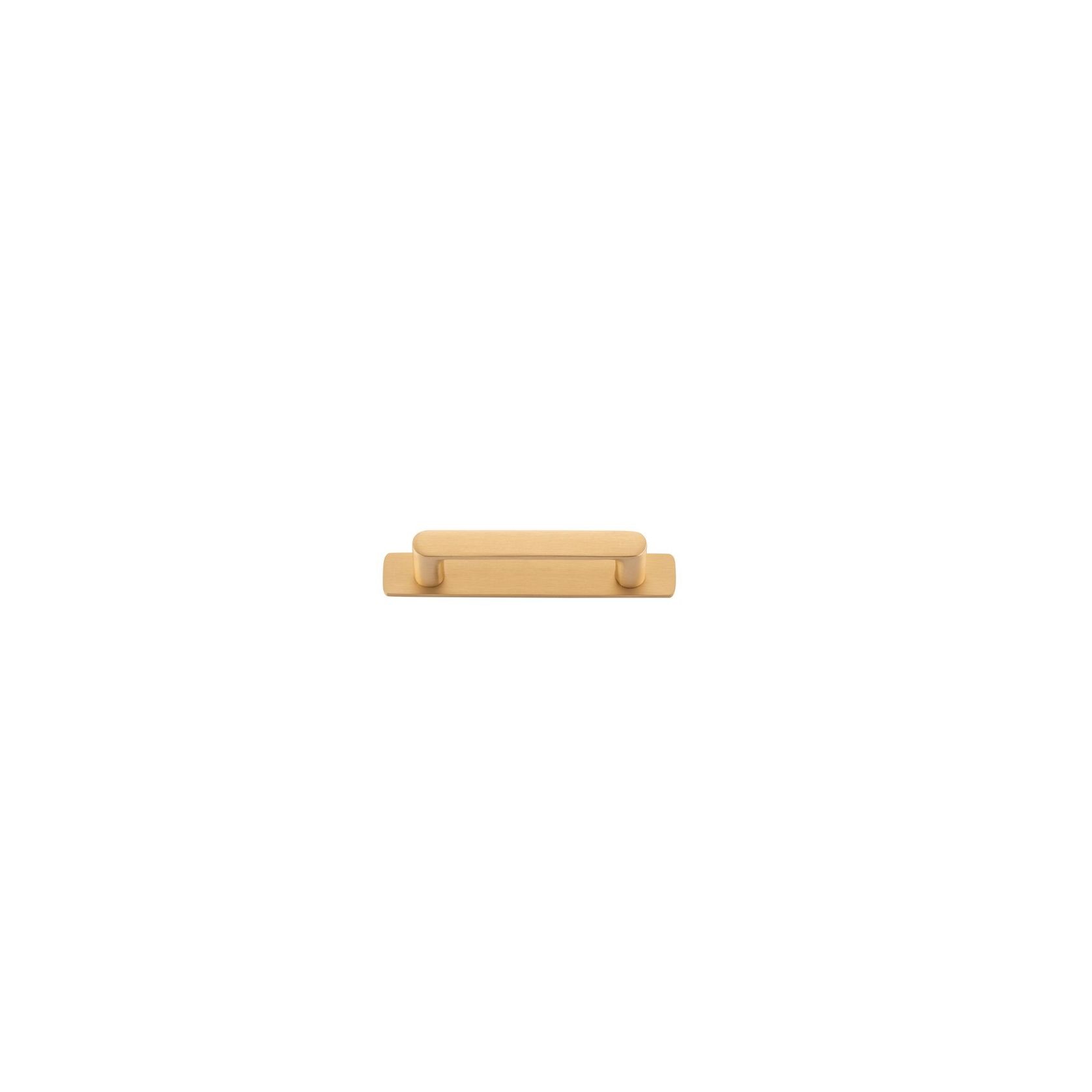 Osaka Cabinet Pull with Backplate - CTC96mm gallery detail image