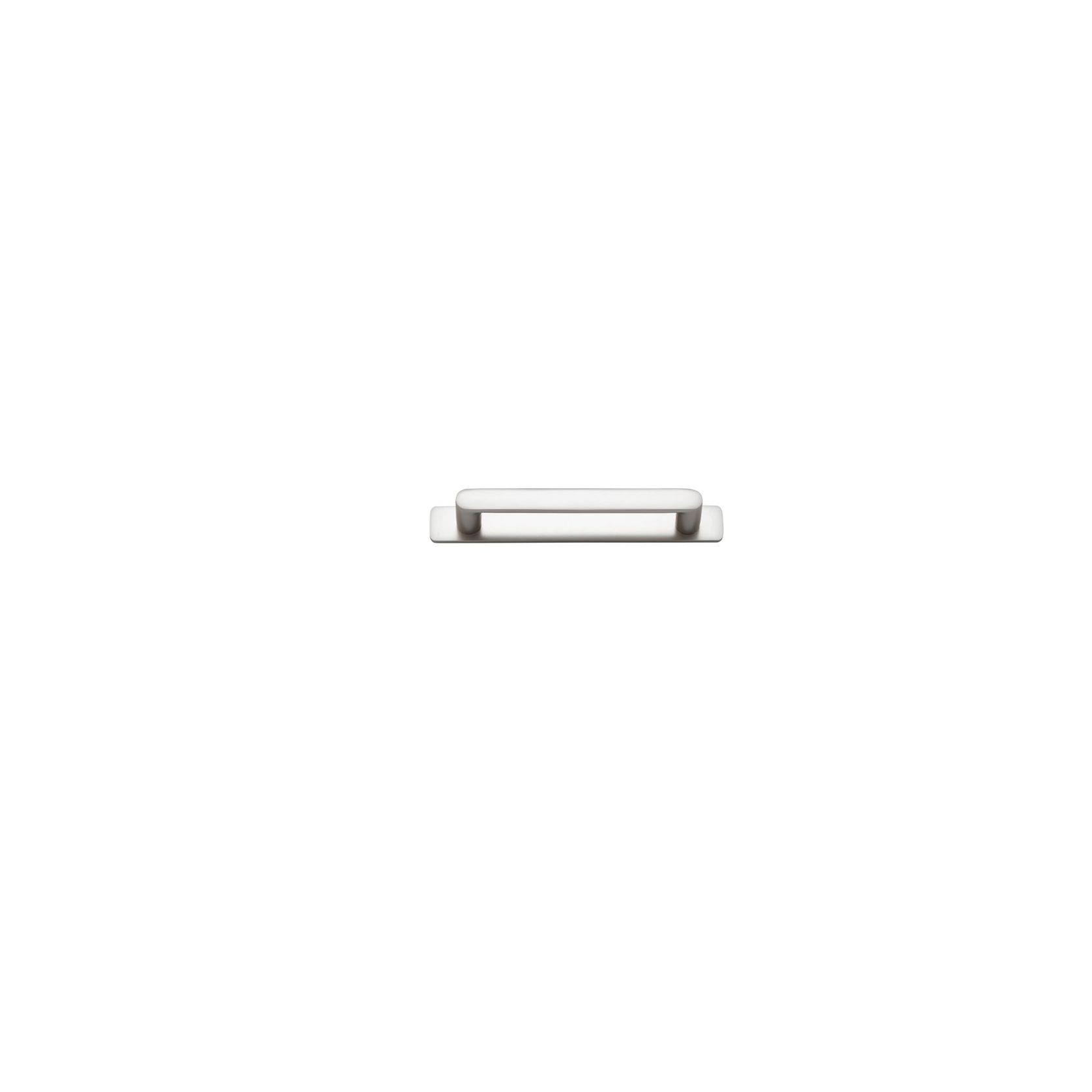 Osaka Cabinet Pull with Backplate - CTC128mm gallery detail image