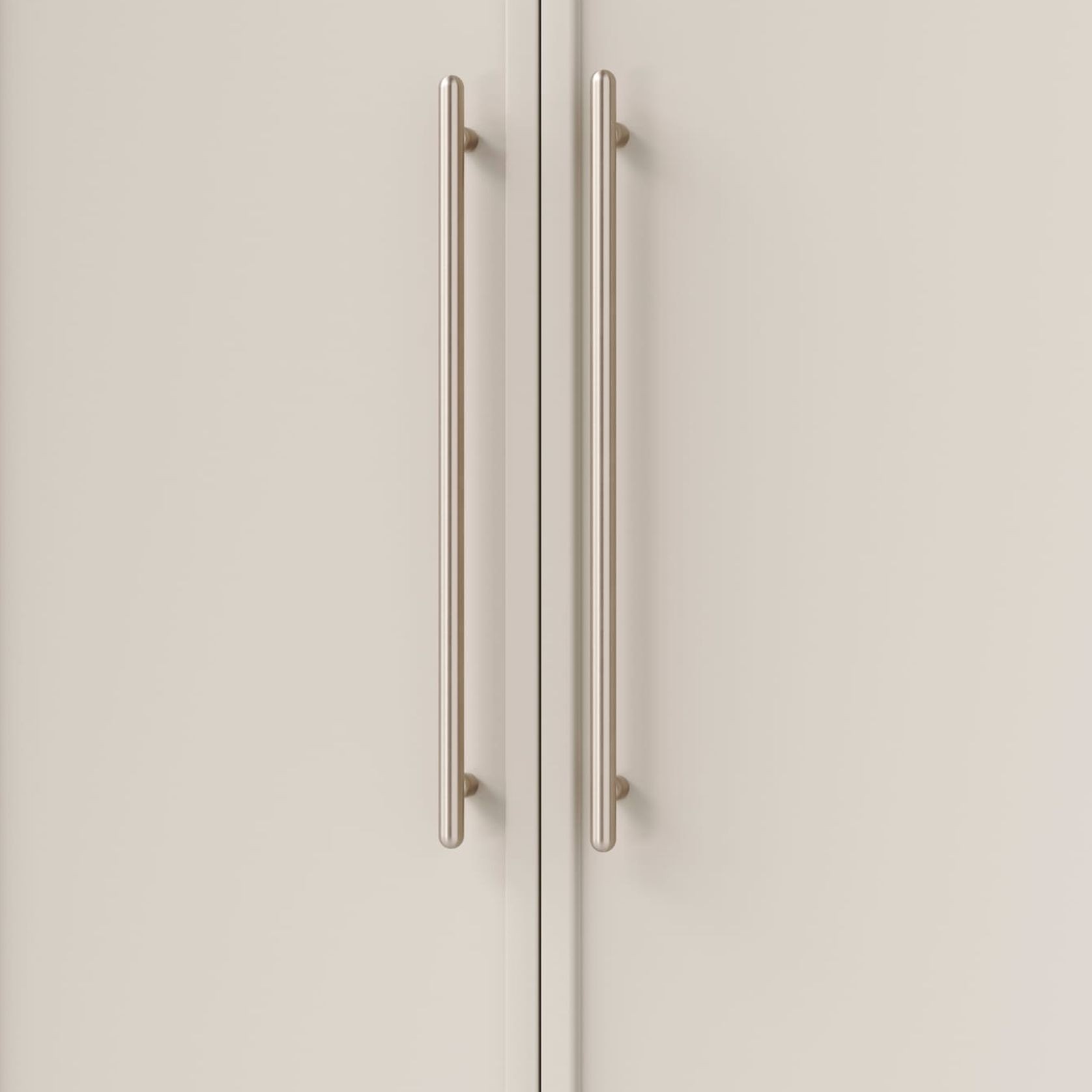 Puerto Cabinet Pull | Satin Nickel | CTC 450mm gallery detail image