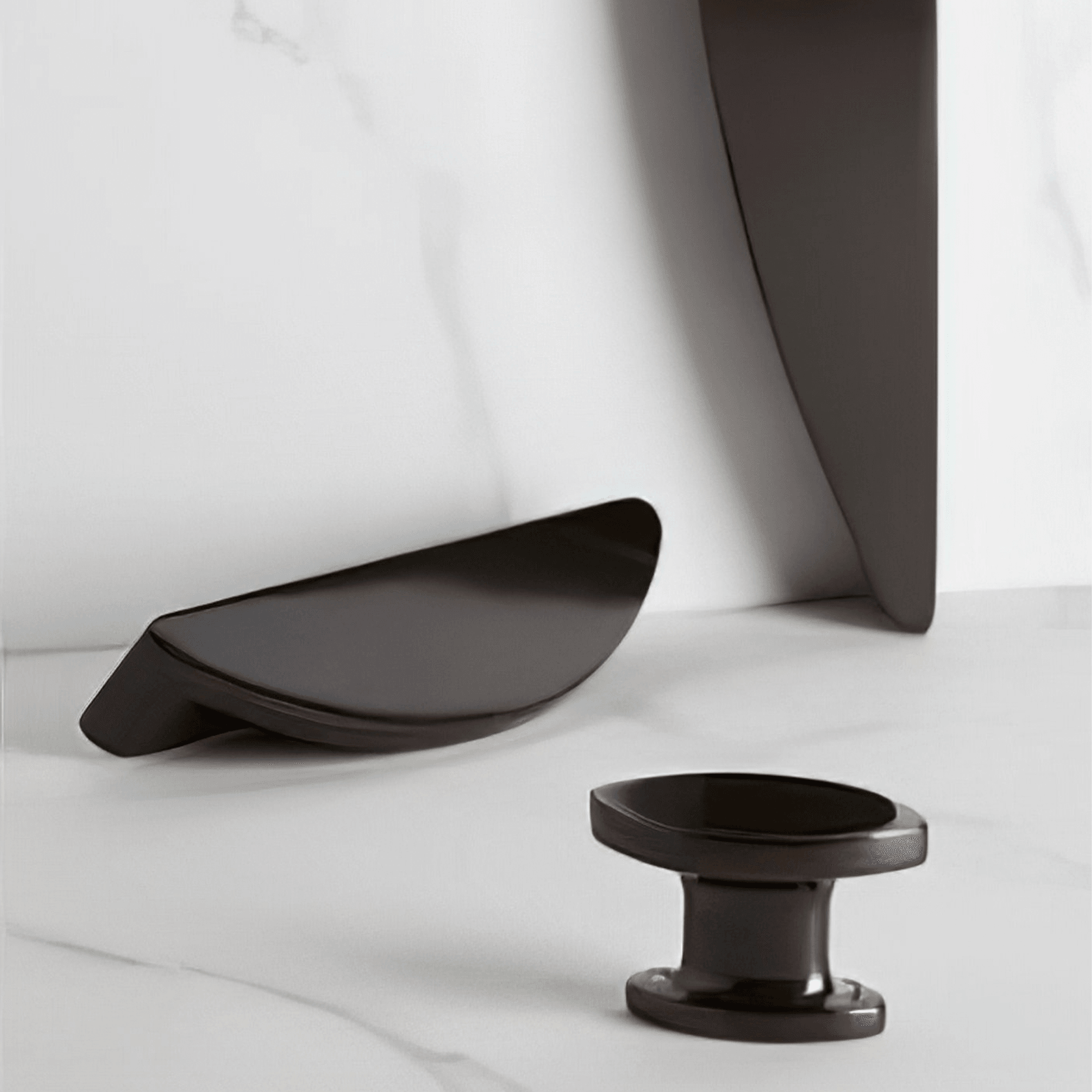 Armac Martin - Snowdrift Cabinet Handle / Drawer Pull gallery detail image