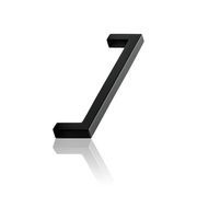 Furnipart Square 12 Black Aluminium 320mm gallery detail image