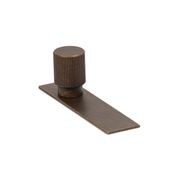 Momo Arpa Round Cabinet Knob And Backplate gallery detail image