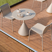 Kora Cafe Table Aluminium 71CM  - Outdoor gallery detail image
