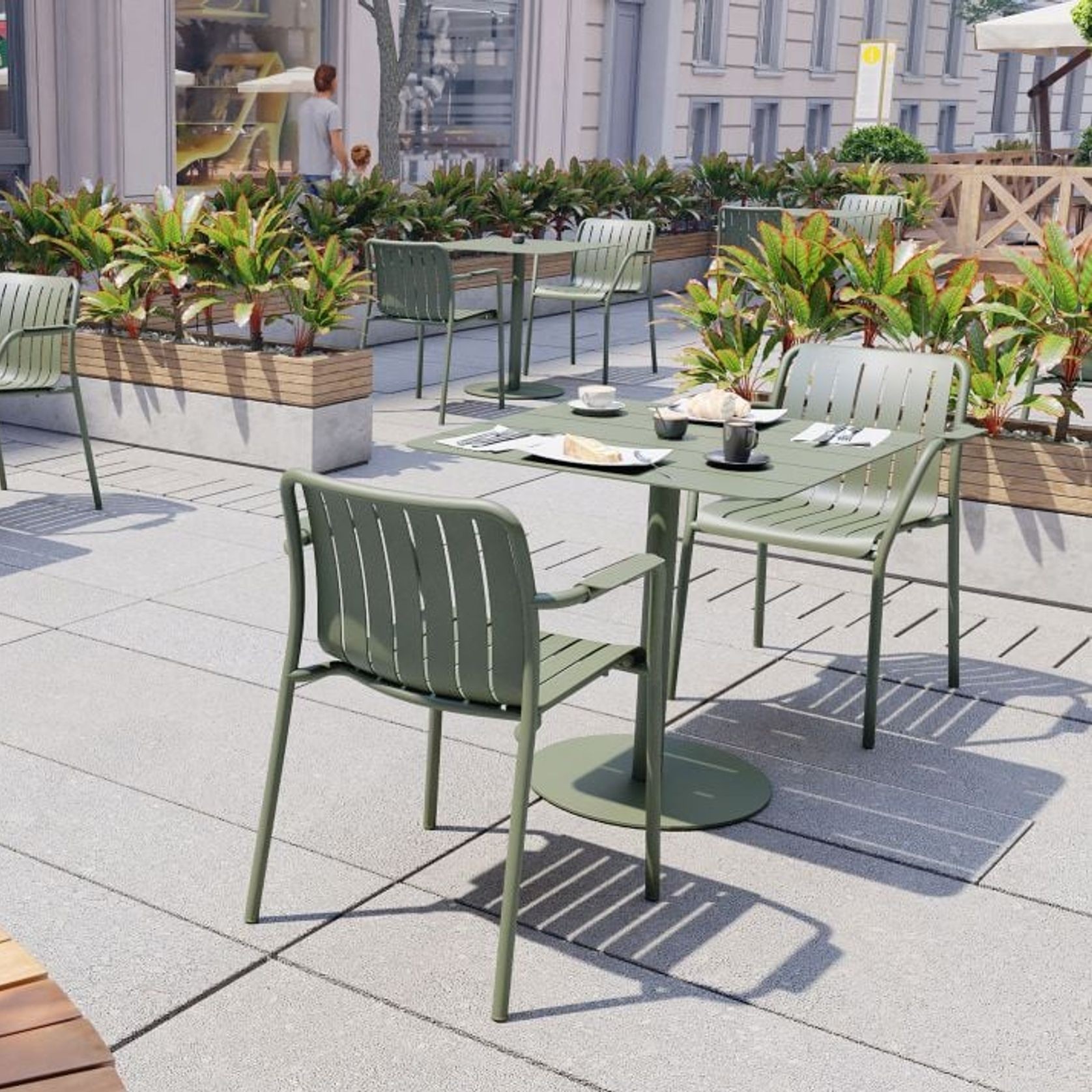 Roku Outdoor Cafe Table gallery detail image