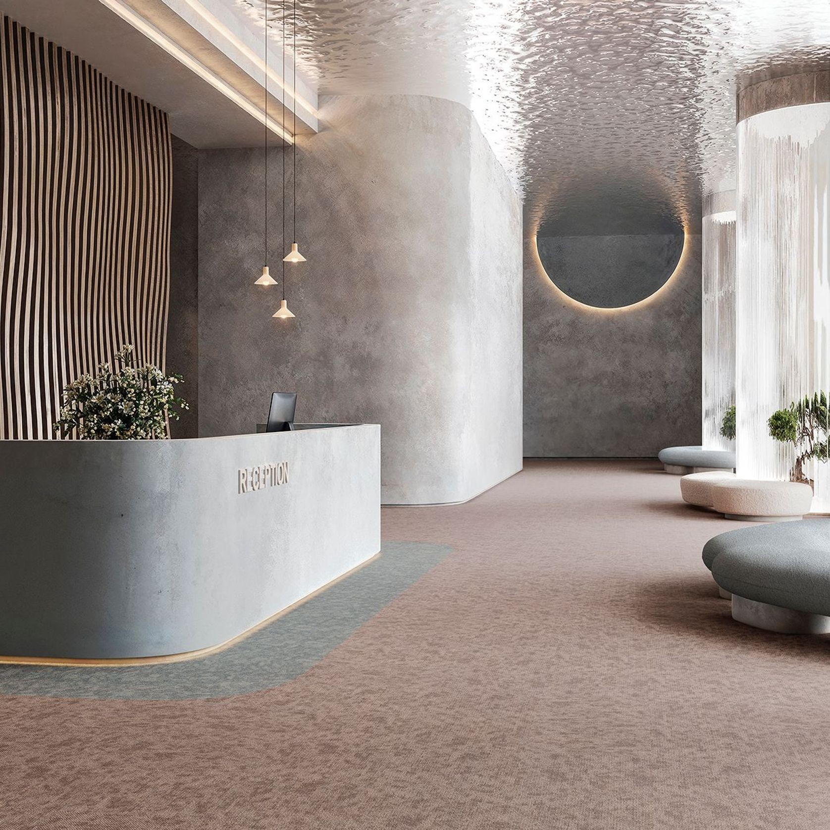 Haelo carpet tiles by modulyss® gallery detail image