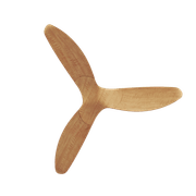 Aeratron AE3+ Ceiling Fan - White/Light Timber Finish gallery detail image