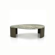 Oberon Curve Marble Coffee Table gallery detail image
