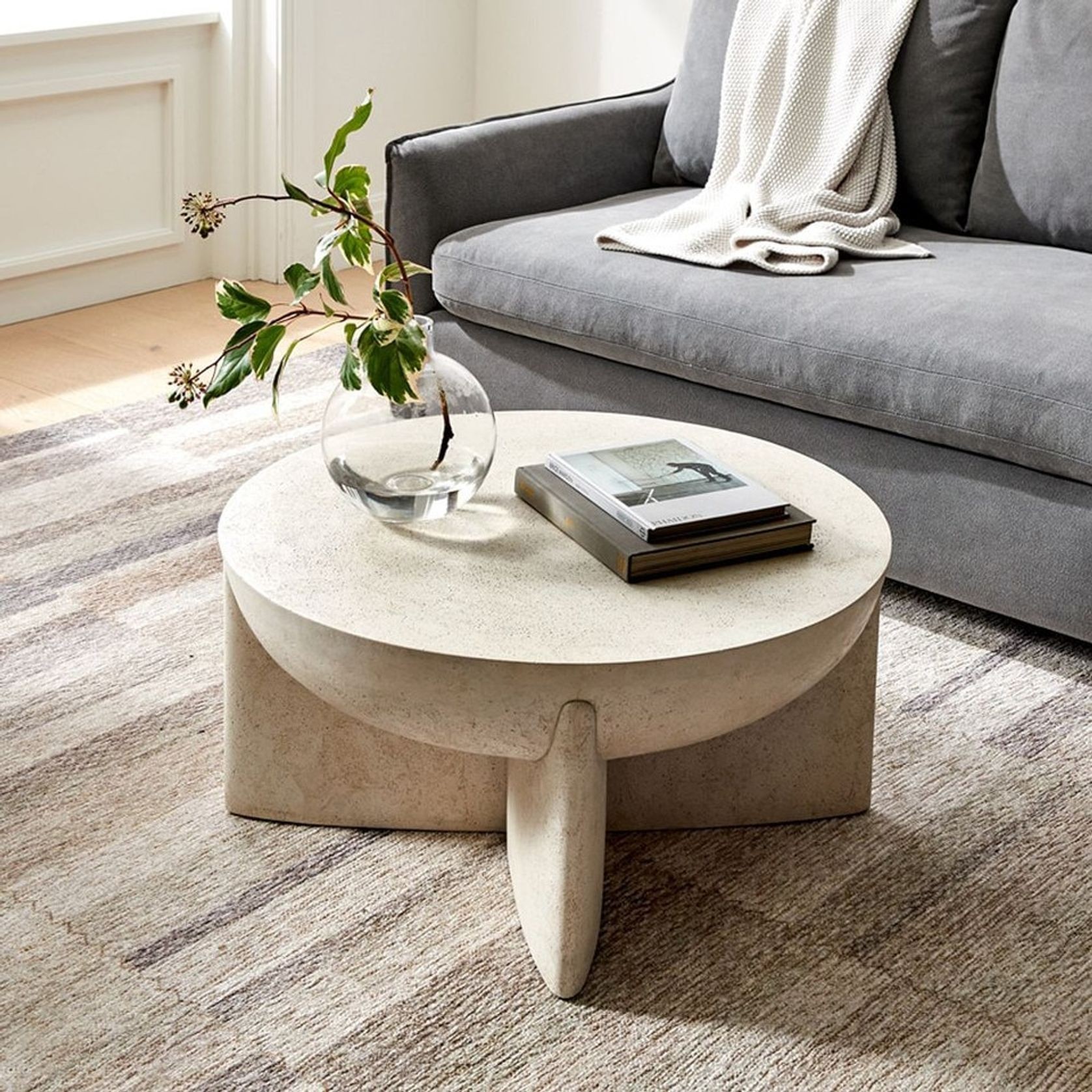 Monti Lava Stone Coffee Table gallery detail image
