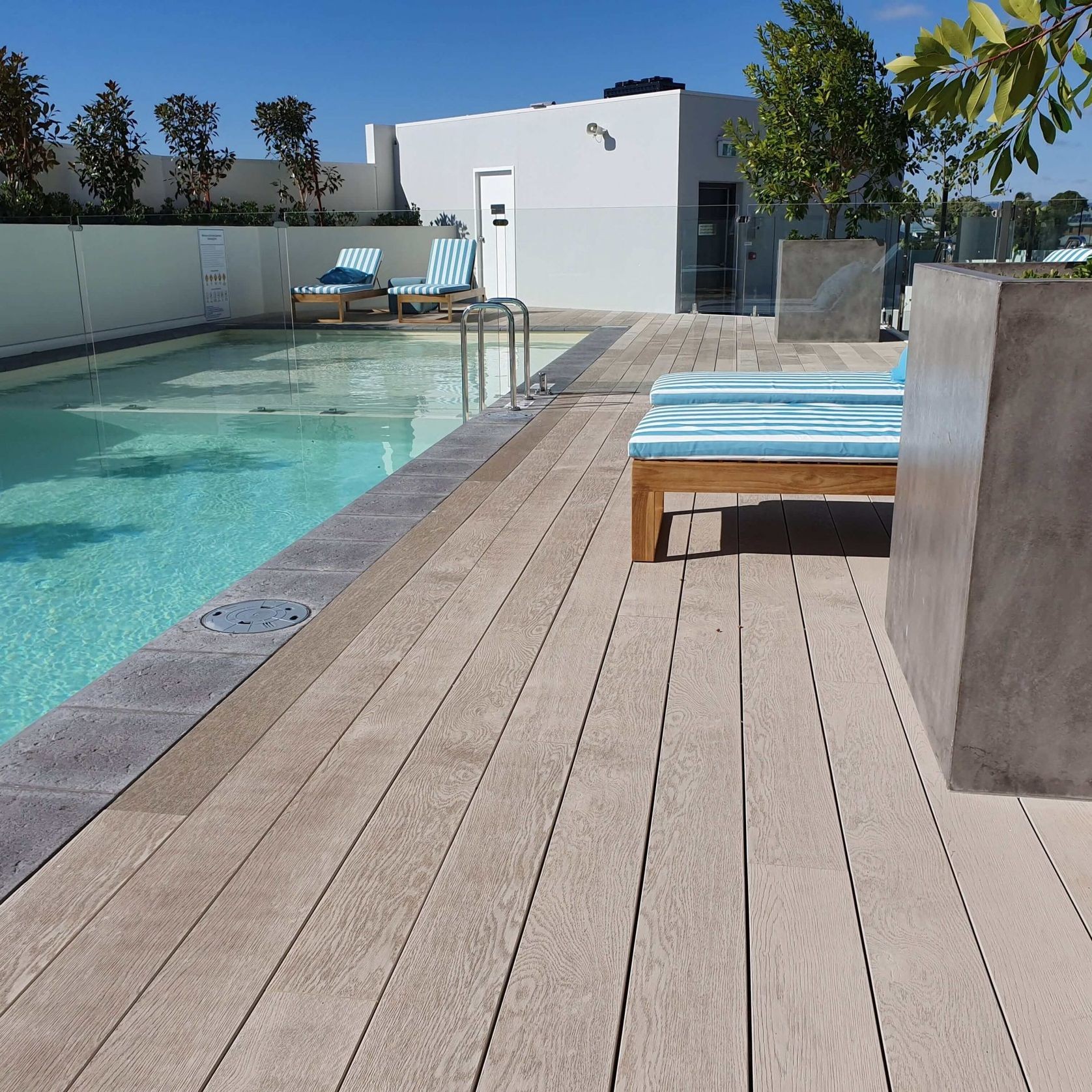 Millboard Limed Oak | Enhanced Grain Decking gallery detail image