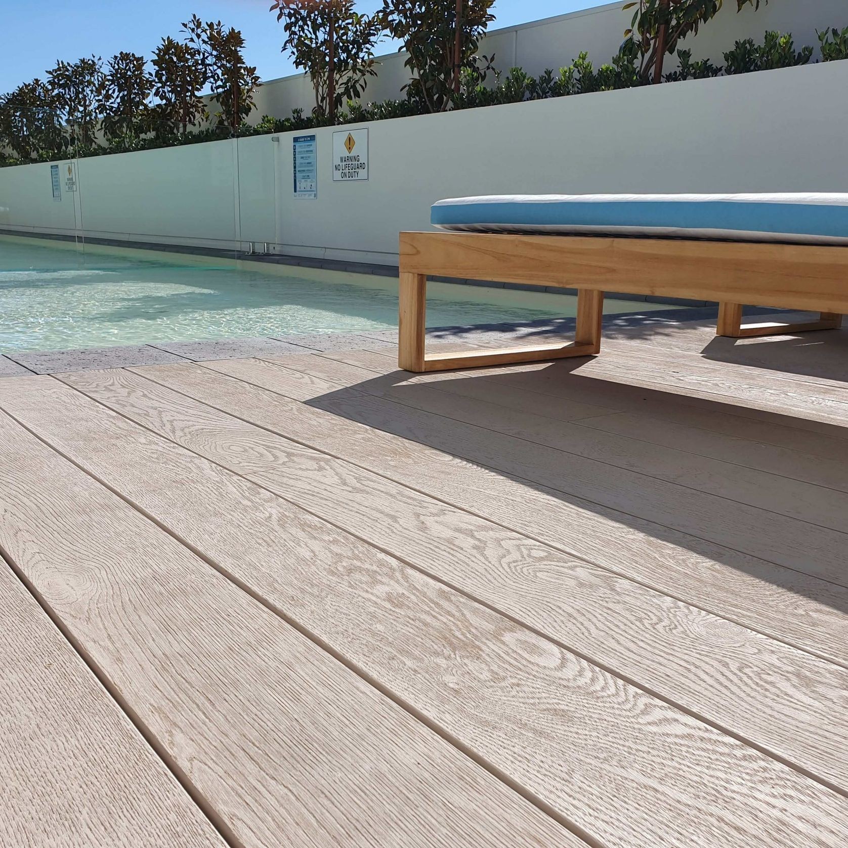 Millboard Limed Oak | Enhanced Grain Decking gallery detail image