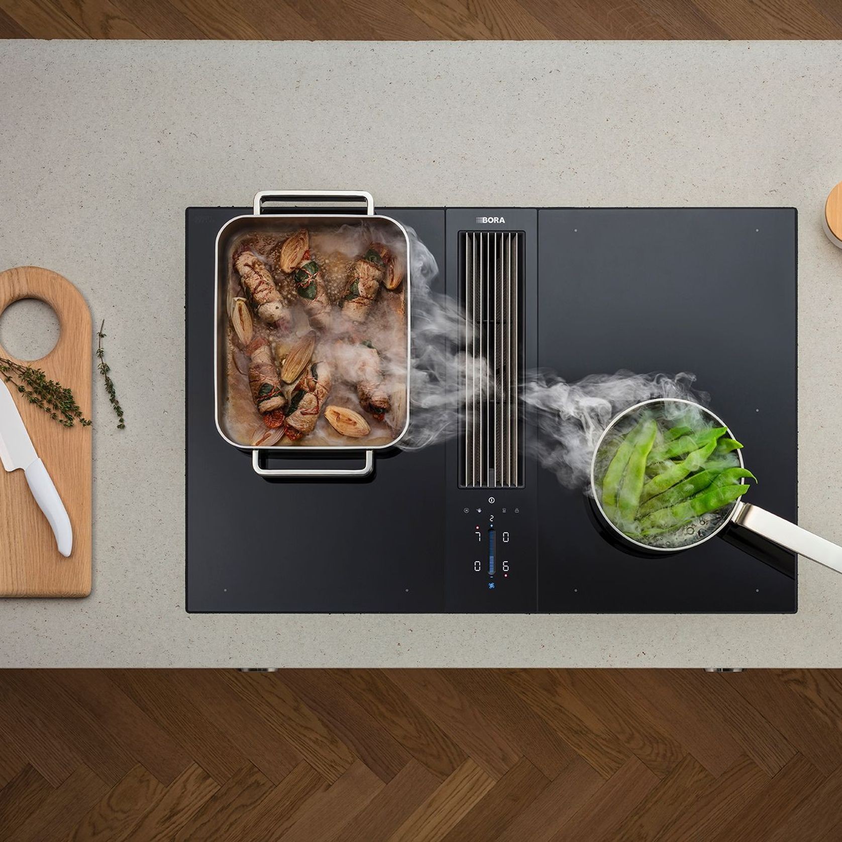 BORA Classic 2.0 | Combined Cooktop and Extractor gallery detail image