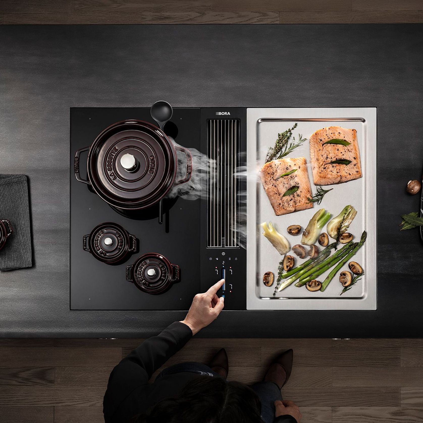 BORA Classic 2.0 | Combined Cooktop and Extractor gallery detail image