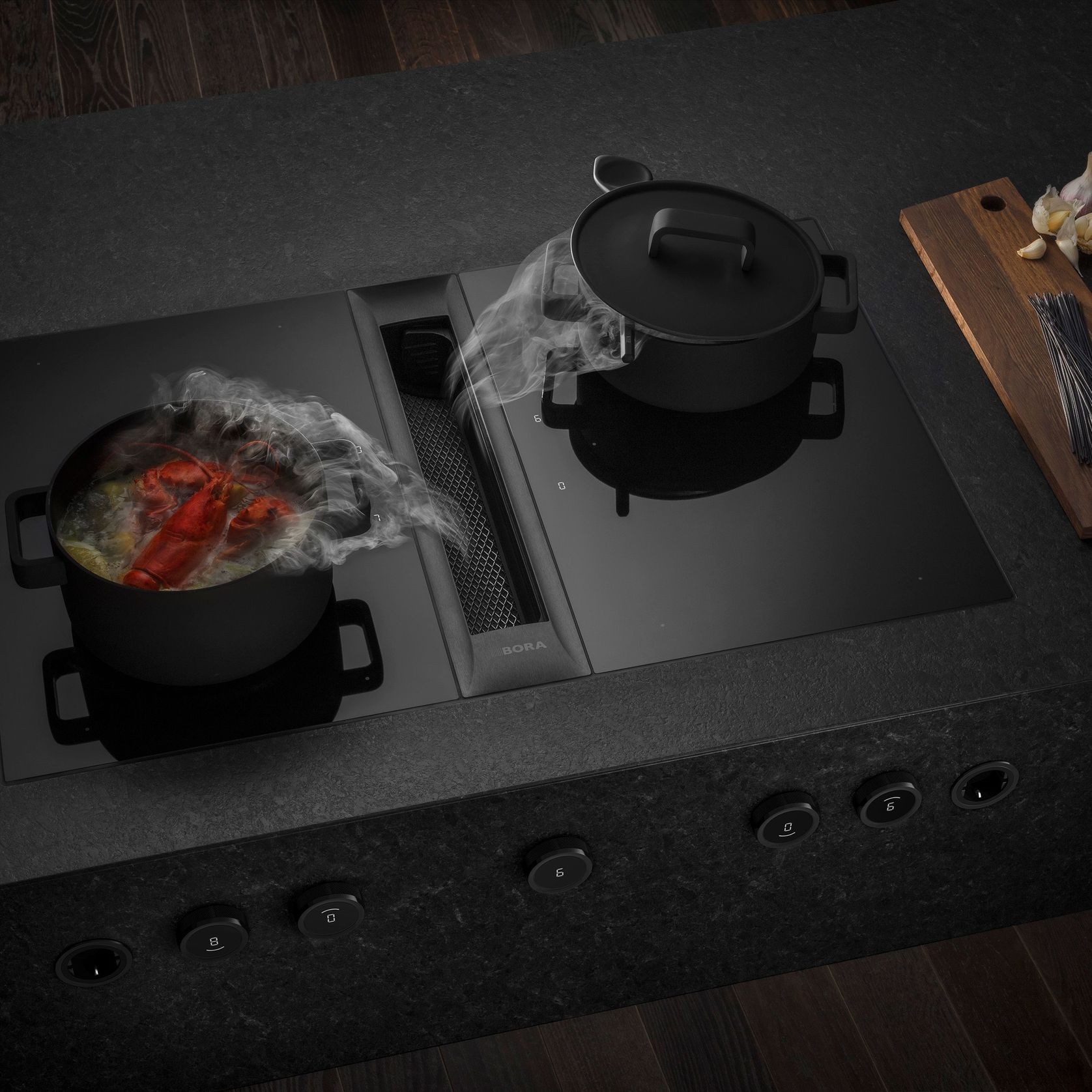 BORA Professional 3.0 | Combined Cooktop & Extractor gallery detail image
