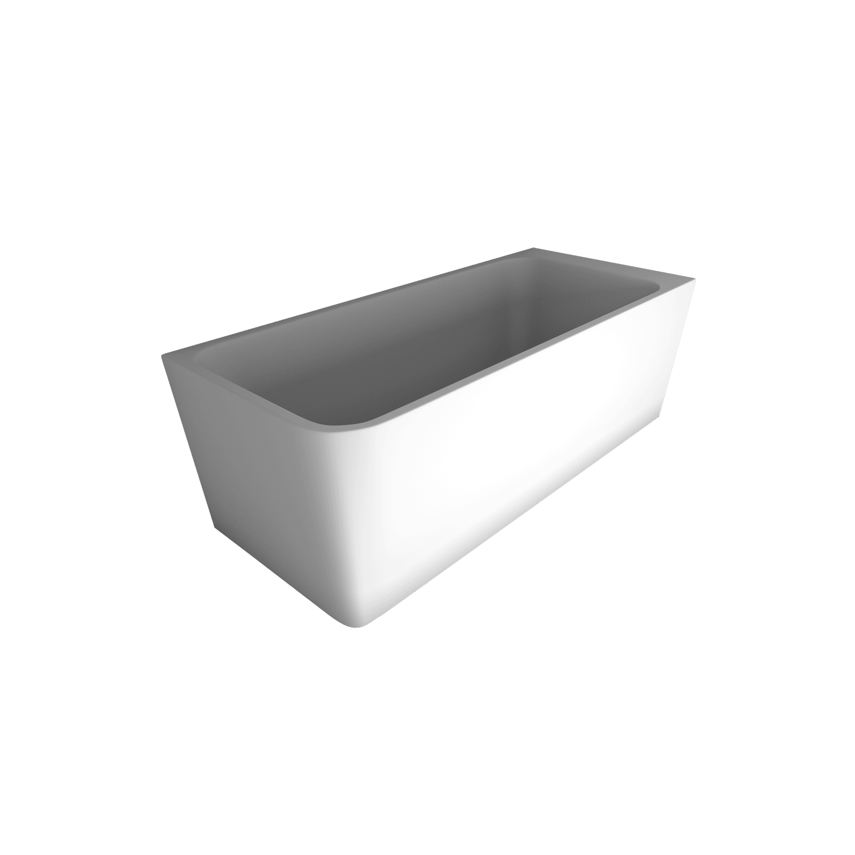 The Smith 1700mm Right Hand Corner Bath Gloss White gallery detail image