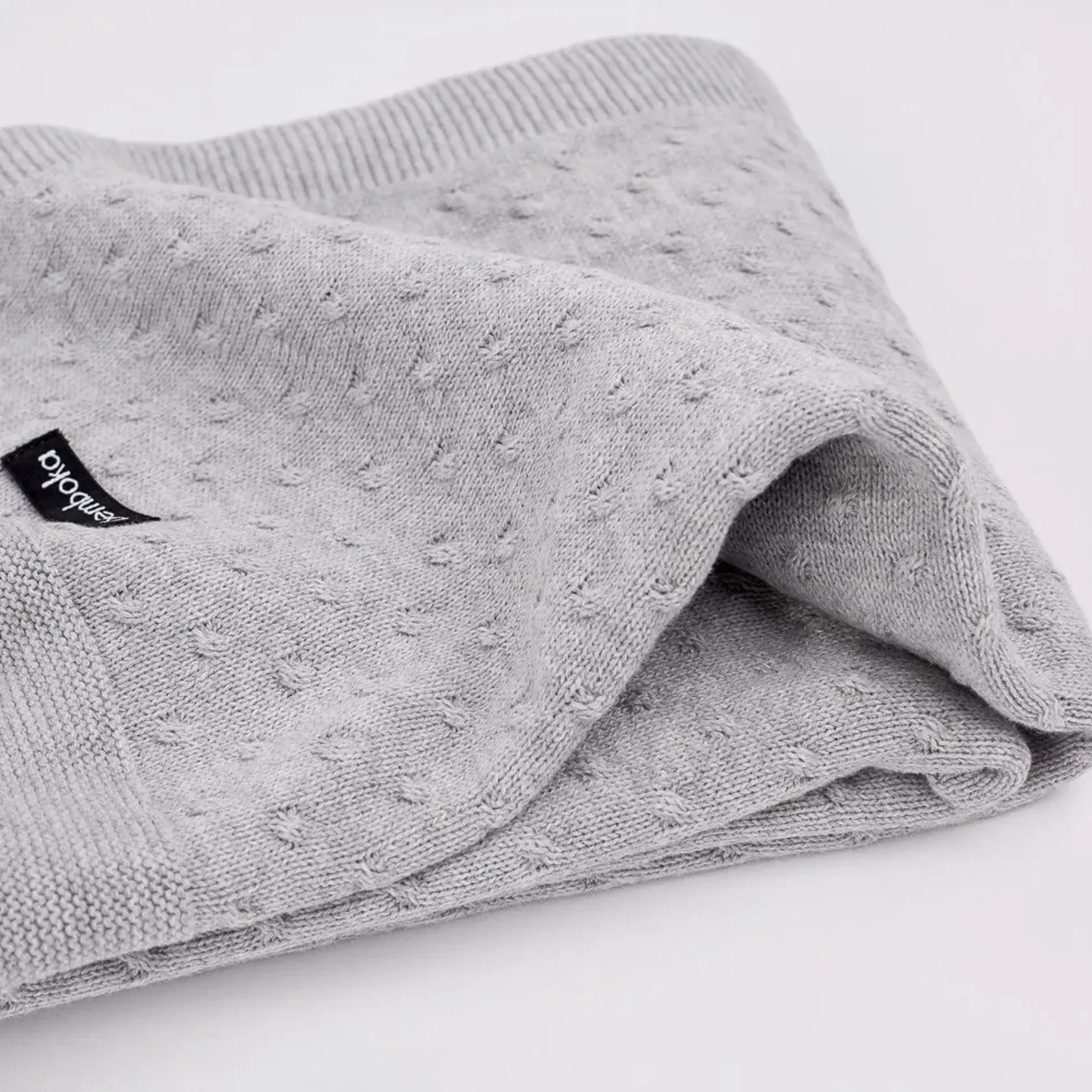 Knot Cotton Baby Cot Blankets gallery detail image