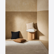 Weave Home Alberto Boucle Cushion - Onyx | 50 x 50cm gallery detail image
