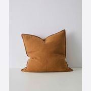Weave Home European Linen Como Cushion - Spice | Three Sizes gallery detail image