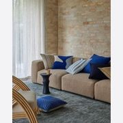 Weave Home European Linen Como Cushion - Cobalt | Three Sizes gallery detail image