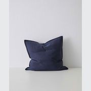 Weave Home European Linen Como Cushion - Ocean | Three Sizes gallery detail image