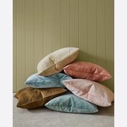 Weave Home Ava Velvet Cushion - Burnish | 50 x 50cm gallery detail image