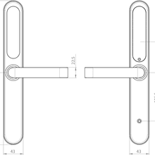 Schlage Artus Narrow Profile Smart Lock gallery detail image