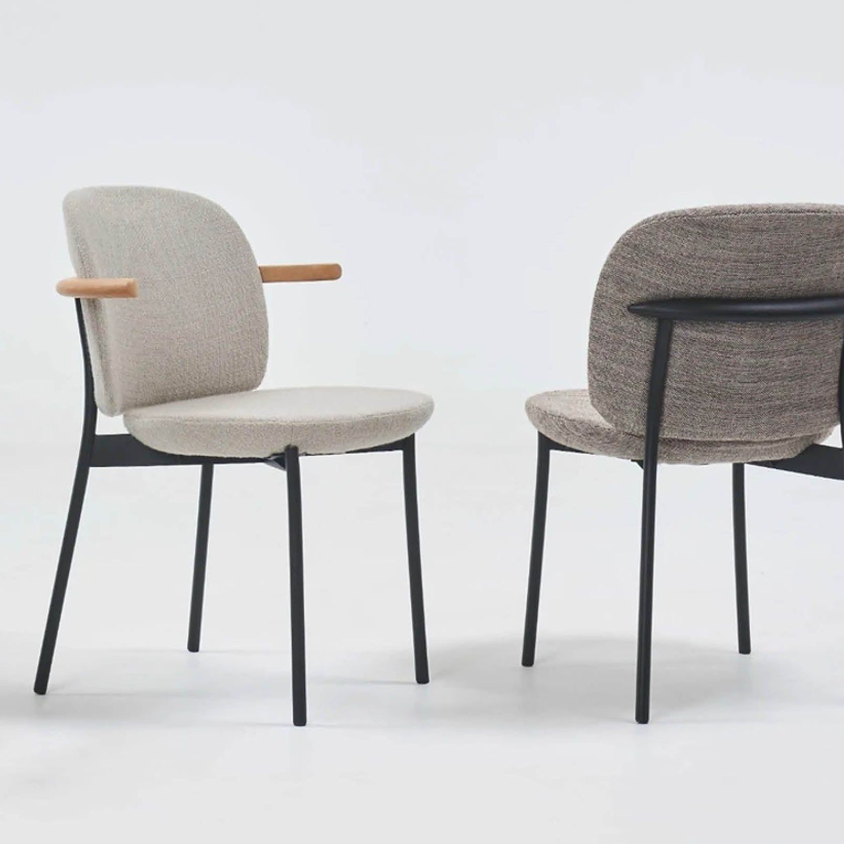 Solace Dining Chair - Armless gallery detail image