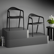 Arki Armchair - Black Ash gallery detail image