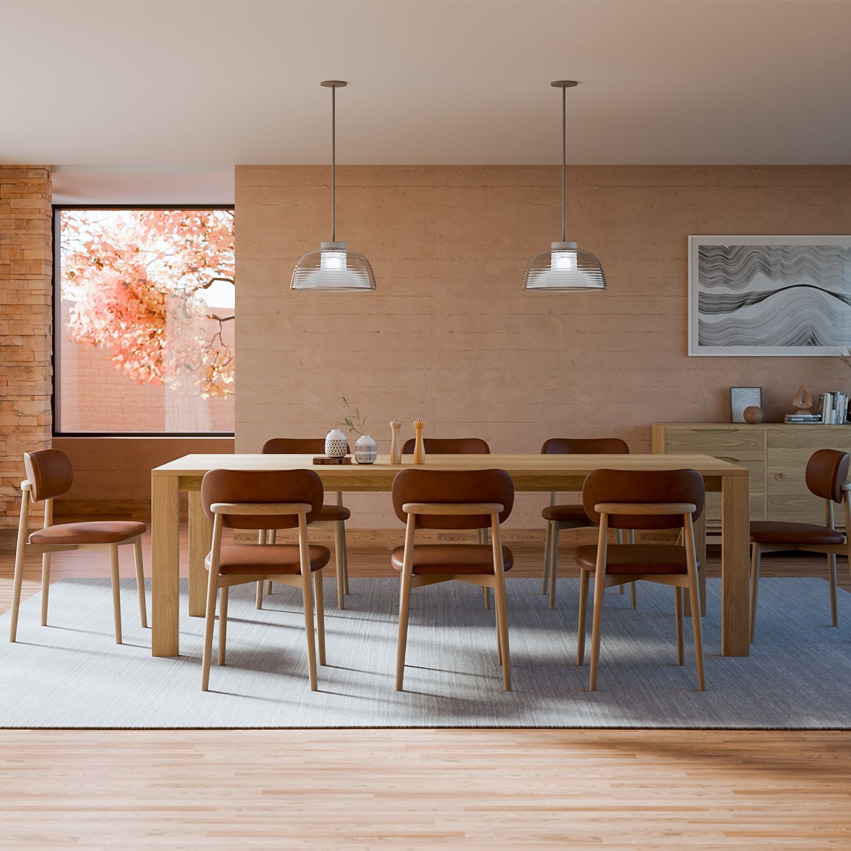 Oskar Dining Chair - Natural gallery detail image