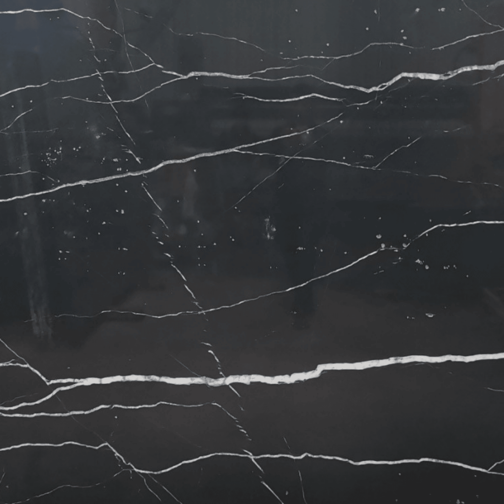 Sachi Dining Table - Nior Marquina Marble gallery detail image
