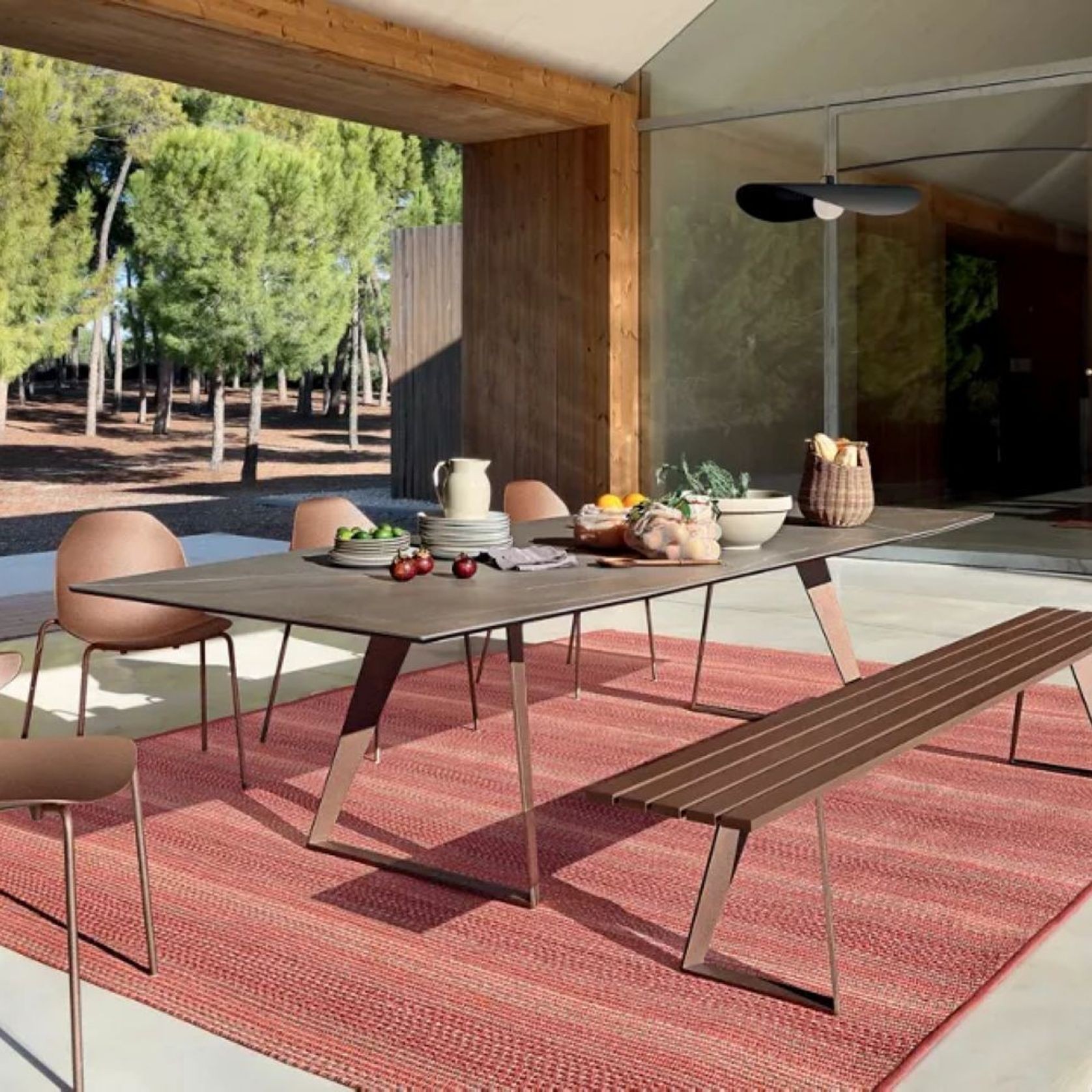 Echoes Outdoor Dining Table gallery detail image