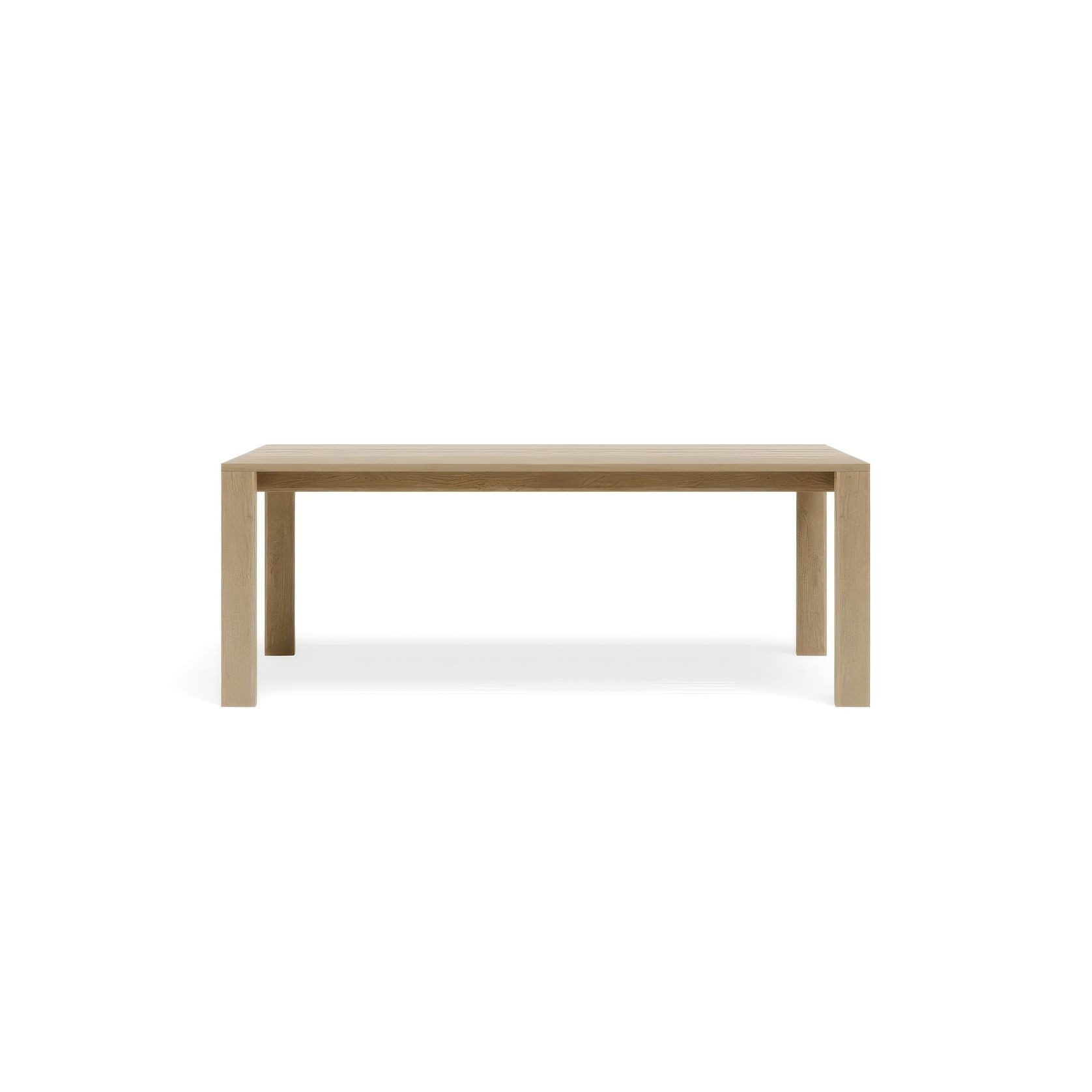 Pier Dining Table - Solid Oak gallery detail image