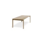 Pier Dining Table - Solid Oak gallery detail image