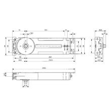 Dorma RTS85A EN4 Transom Closer Set Non Hold Open gallery detail image