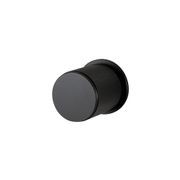 Buster and Punch Cross-Knurl Door Knob on Round Rose gallery detail image