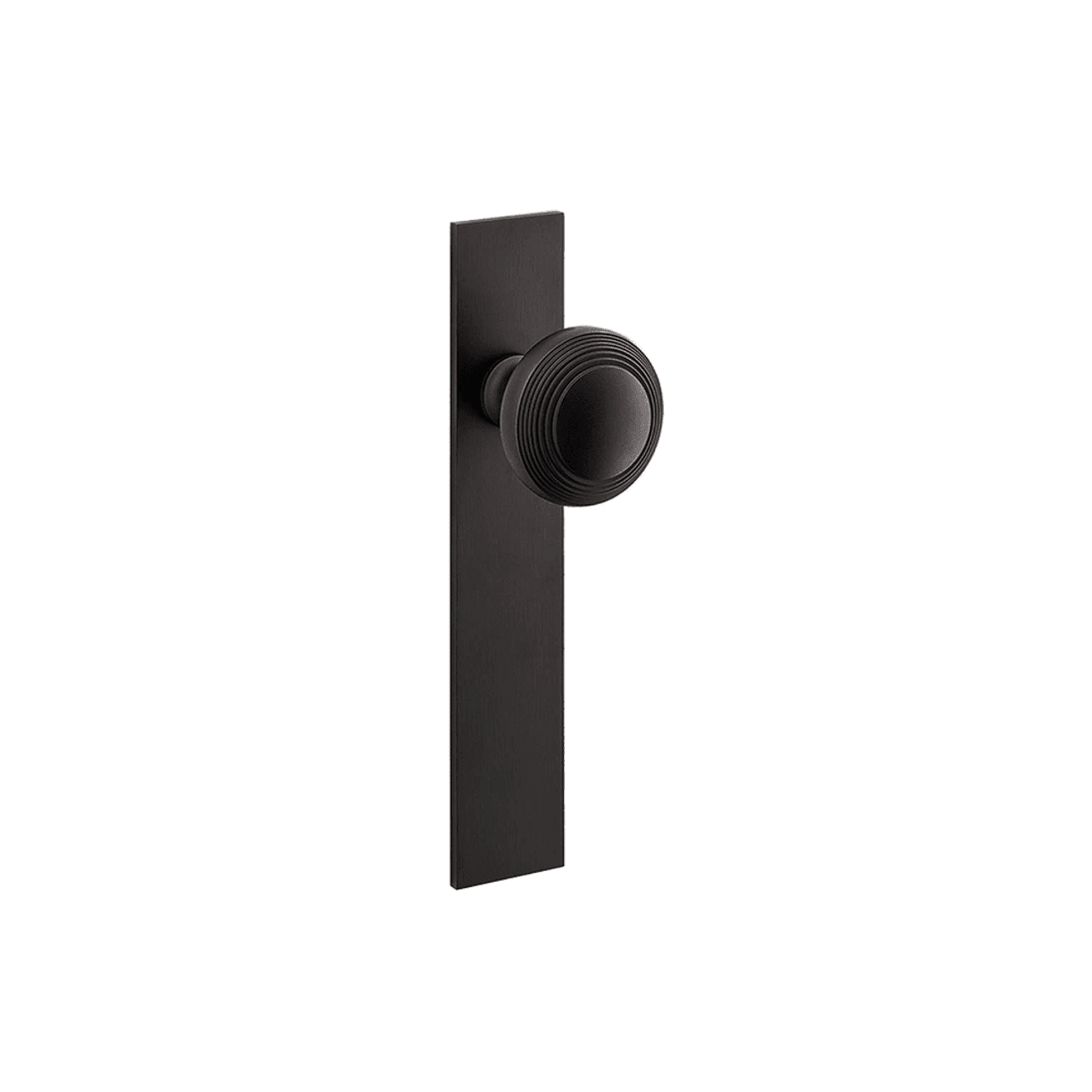 Corston Poplar Long Plate Door Knob gallery detail image