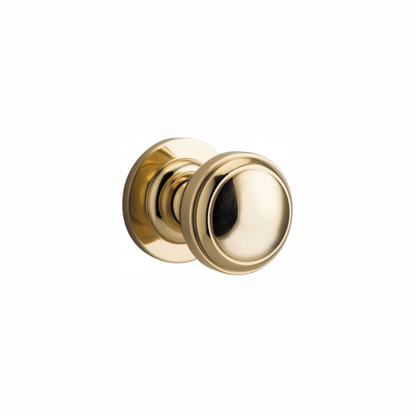Iver Paddington Door Knob on Round Rose Passage gallery detail image