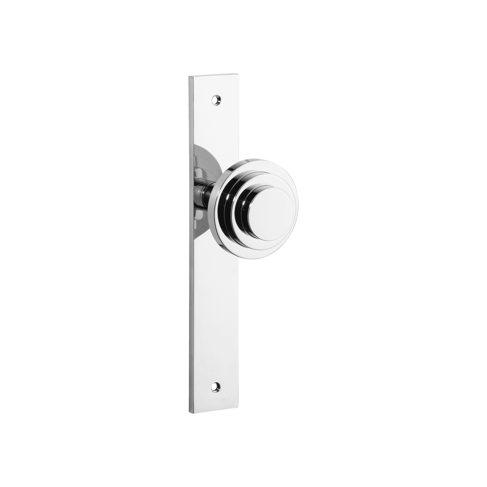 Zzzigurat Door Knob - Rectangular Backplate gallery detail image