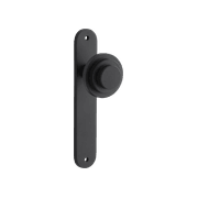 Zzzigurat Door Knob on Oval Backplate gallery detail image