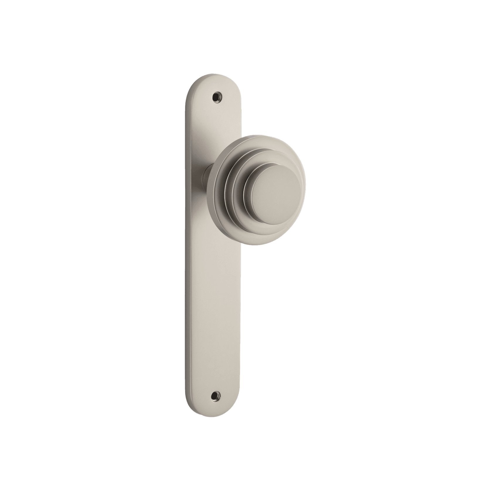 Zzzigurat Door Knob on Oval Backplate gallery detail image