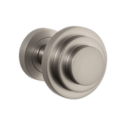 Zzzigurat Door Knob on Rose Round gallery detail image