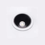 IP65 downlight with black reflector