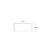 65MNDiCO25 Stainless Steel Drainage Unit- Centre Outlet gallery detail image
