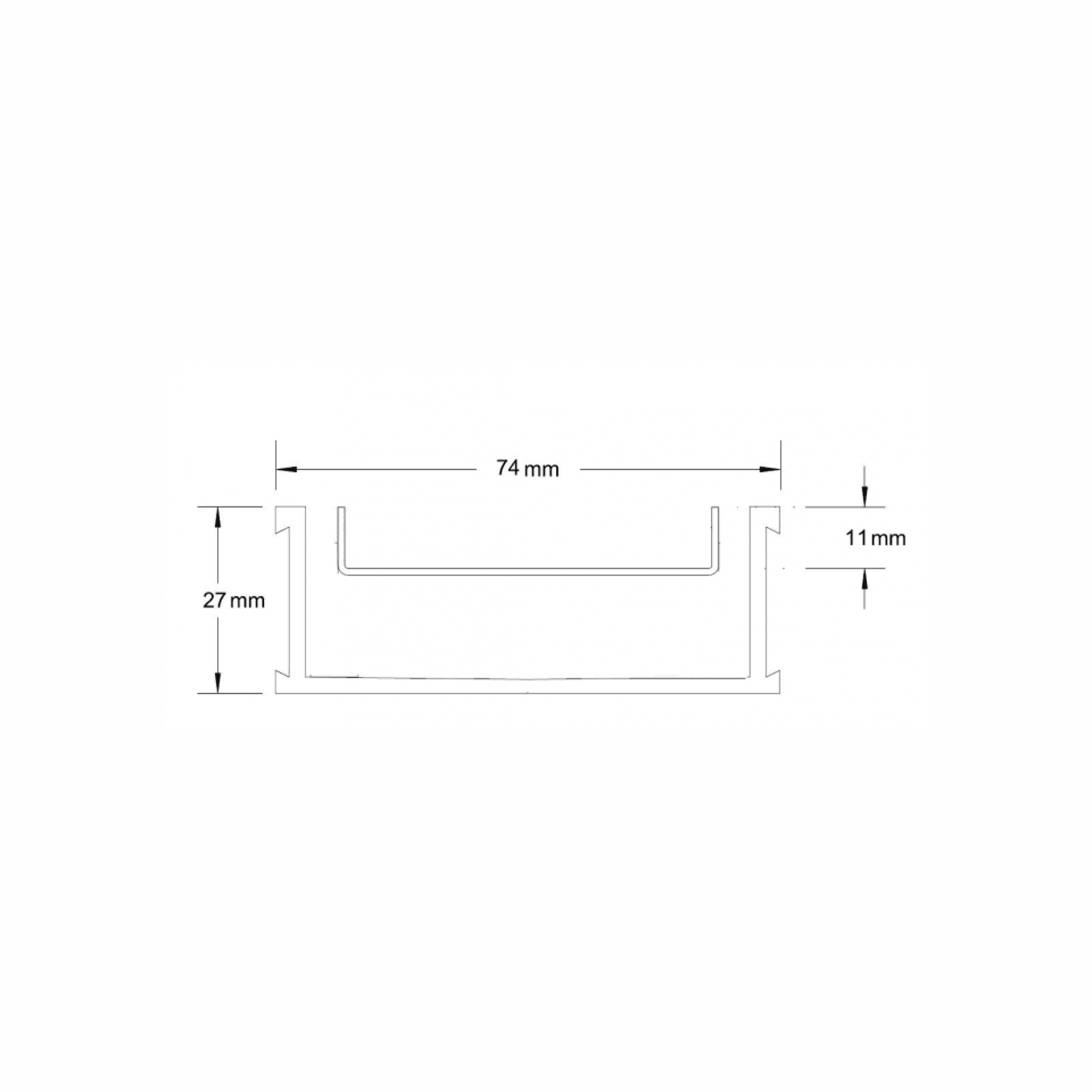 65TiGALLBL25 Drainage System with Black Powder Coat gallery detail image